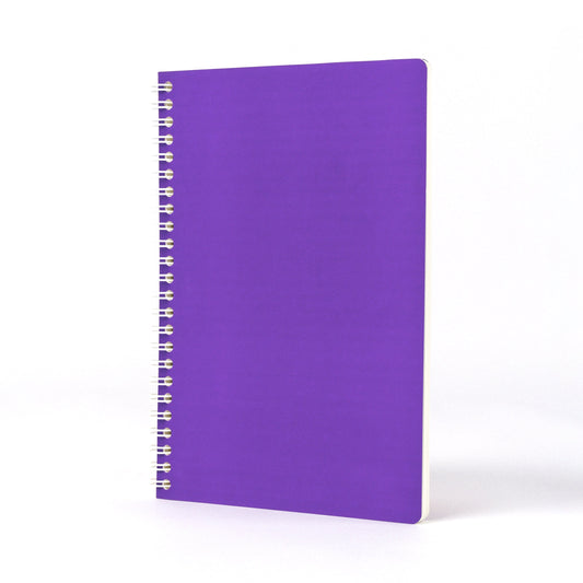 Convo Wiro Bound Ruled Notebook - Royal Mess Purple