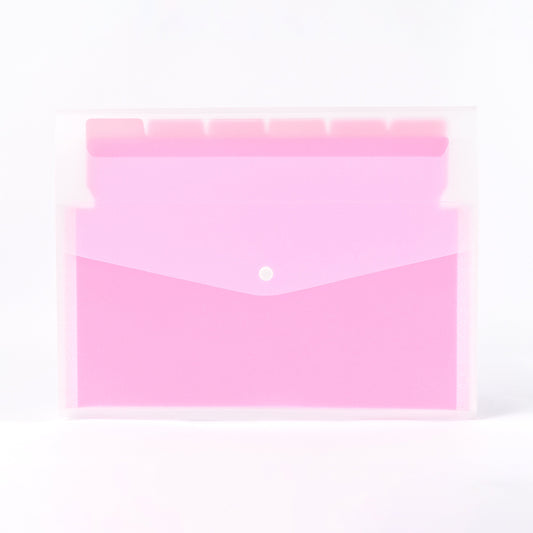 Snuggly A4 Stationery Folder - Rose-Tined Pink
