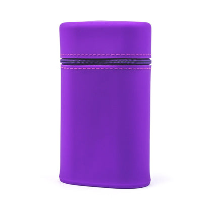 Whippy Expandable Silicone Pencil Case - Royal Mess Purple