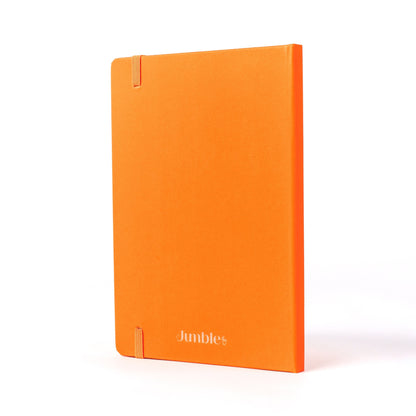 Moodler Ruled Notebook - Burned Out Orange