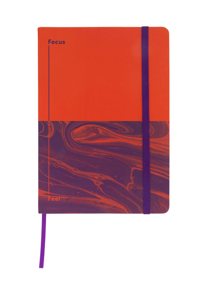 Chaos & Control A5 Ruled Notebook - Focus & Feel