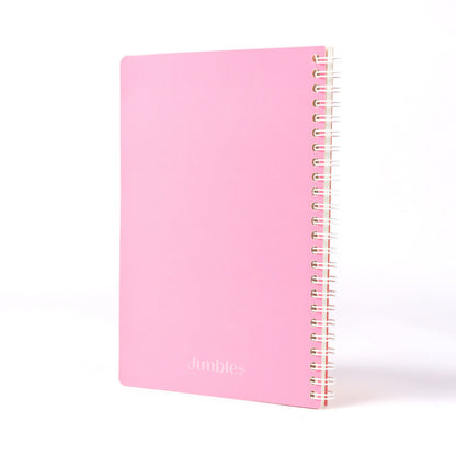 Convo Wiro Bound Ruled Notebook - Rose-tined Pink