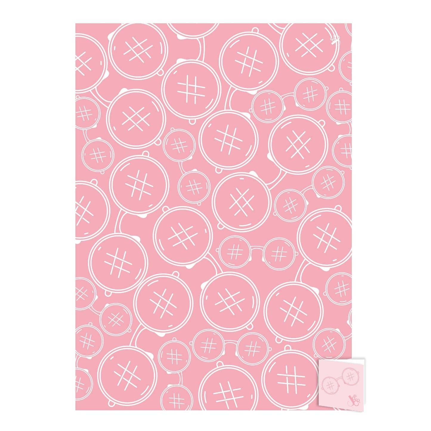 Memorra Gift Wrapper -  Rose-Tinted Pink
