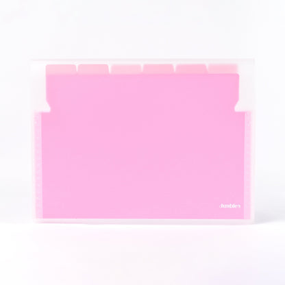 Snuggly A4 Stationery Folder - Rose-Tined Pink