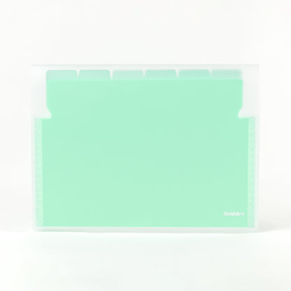 Snuggly A4 Stationery Folder - Sour Grape Teal