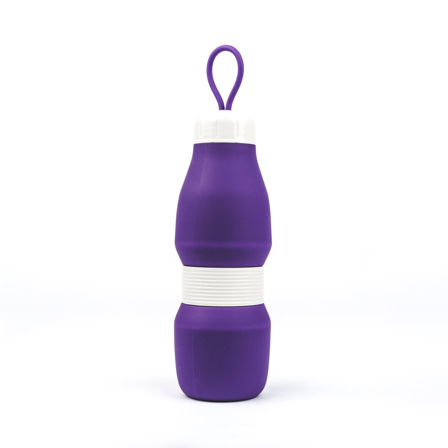 Whippy Collapsible Silicone Bottle 520ml - Royal Mess Purple