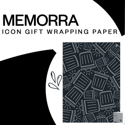 Memorra Gift Wrapper - Clean Slate Black