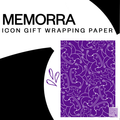 Memorra Gift Wrapper - Royal Mess Purple